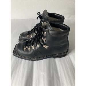 PMS By Gro Nell Leather Nordic Backcountry Ski Boots 6.5 Medium Lace Up